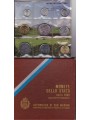SAN MARINO 1980 Divisional Set of 9 Coins UNC