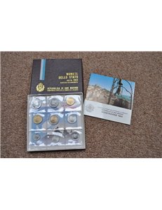 SAN MARINO 1983 Serie Divisionale 9 Monete FDC