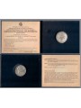 SAN MARINO 1978 Leone Tolstoj, Moneta da 1000 £ in argento FDC