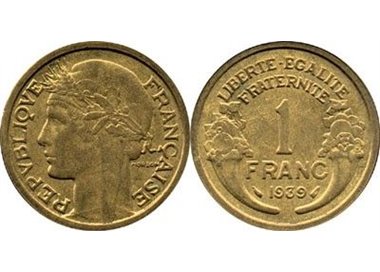 FRANCE 1939 1 FRANCO MORLON KM 885