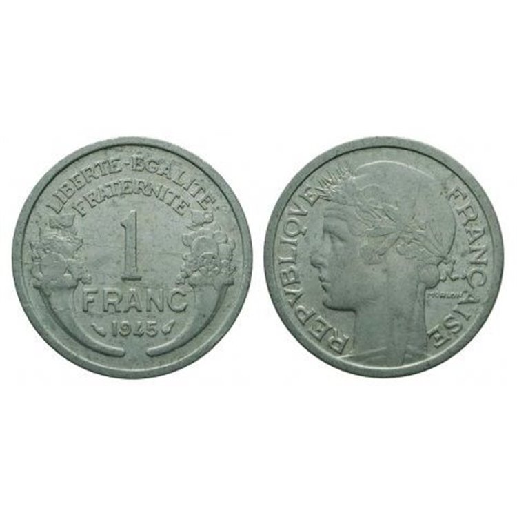 FRANCIA 1945 1 FRANC Morlon C