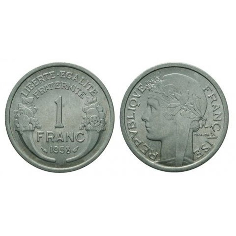 FRANCE 1958 1 FRANC Morlon