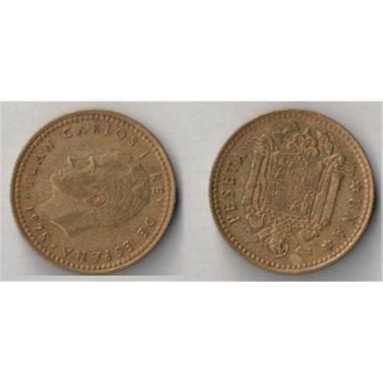SPAIN 1975 1 PESETA Juan Carlos