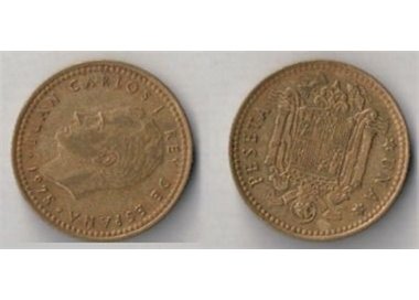 SPAIN 1975 1 PESETA Juan Carlos