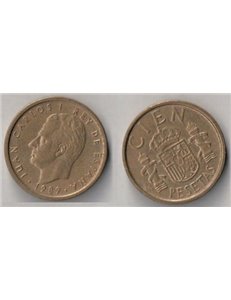 SPAGNA 1989 100 PESETAS Juan Carlos