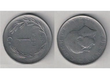TURKEY 1960 1 LIRA KM 889a.1