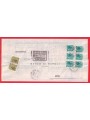REGISTERED LETTER FROM 1977 SIRACUSANA 2x£50 + 6x£70