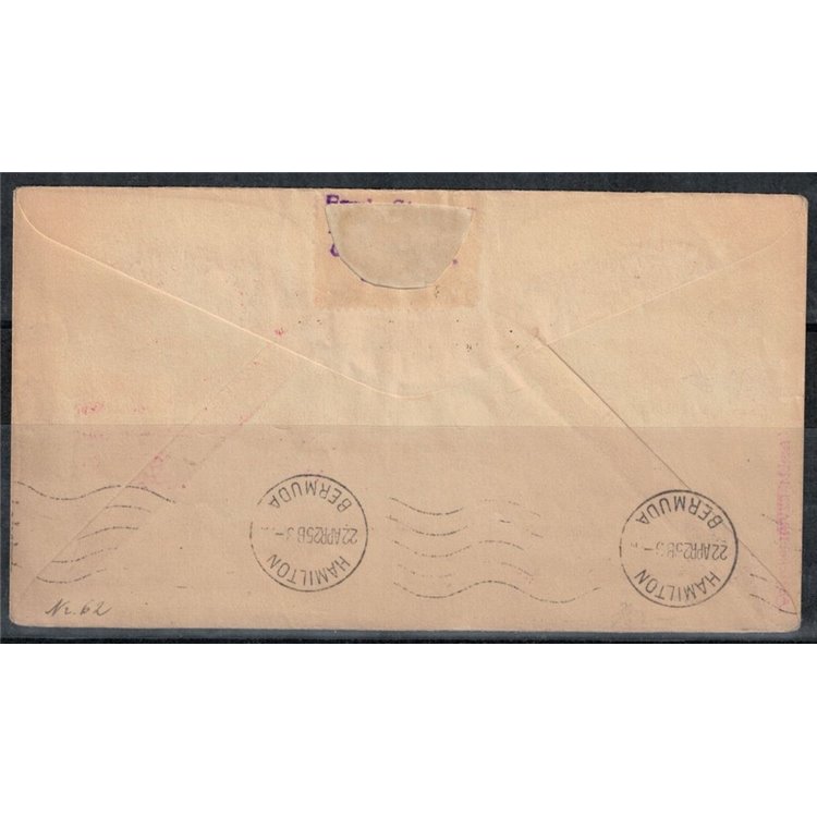USA 1925 Zeppelin, Volo con dirigibile da Lakehurst, New Jersey  a Hamilton, Bermuda