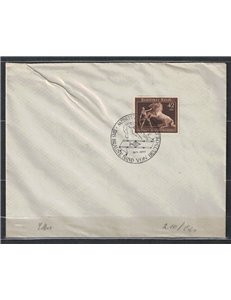 GERMANY REICH 1939 Sixth brown ribbon with demonstration cancellation