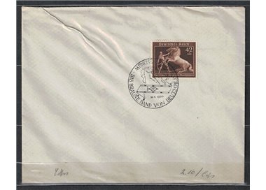 GERMANIA REICH 1939 Sesto nastro bruno con annullo manifestazione