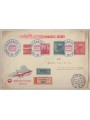 CZECHOSLOVAKIA 1937 Pardubice-Prague flight in memory of Jana Kaspara