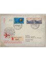 SWITZERLAND 1954 1st Swissair flight Zurich-Geneva-Rio de Janeiro-São Paulo