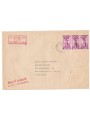 ITALIA 1952 Raccomandata affrancata con il 30 lire dell'Italia al Lavoro