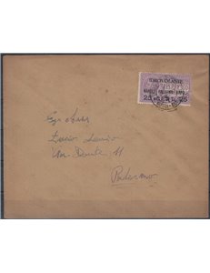 ITALIA REGNO 1917 1° Volo Napoli-Palermo-Napoli del 28-06-1917 A2