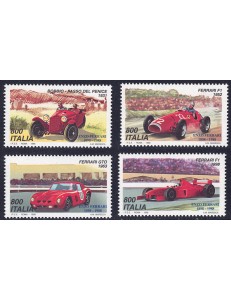 ITALY 1998 Ferrari Day 4v MNH**