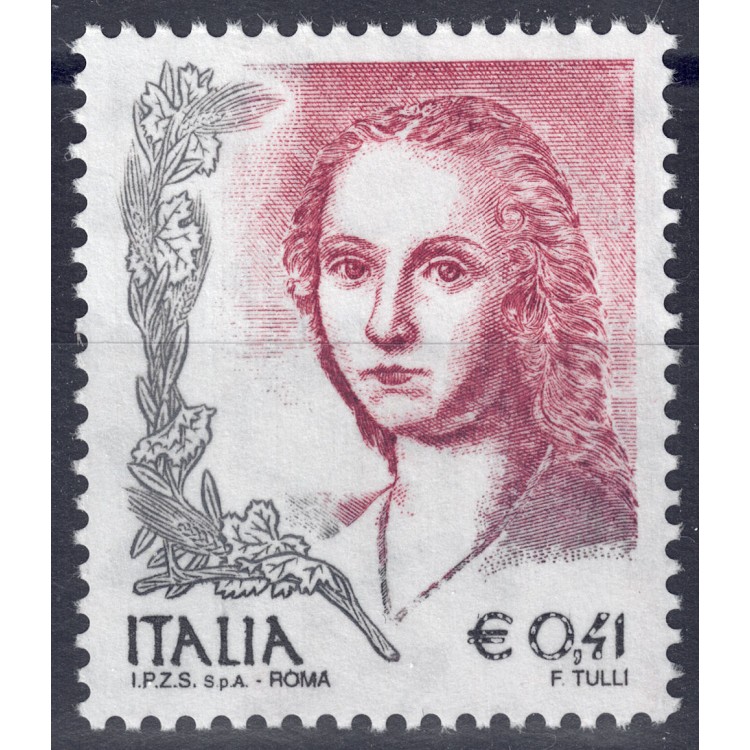 ITALIA 2004 La donna nell'arte € 0,41 MNH**