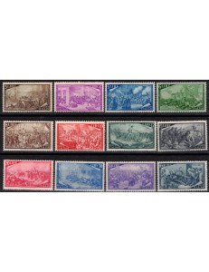 ITALIA 1948 Centenario del Risorgimento 12v MH*