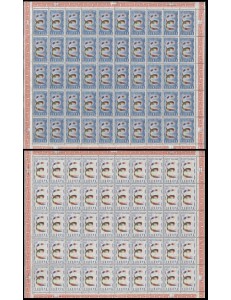 ITALIA 1957 Europa 2 fogli interi MNH**