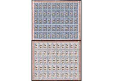 ITALIA 1957 Europa 2 fogli interi MNH**